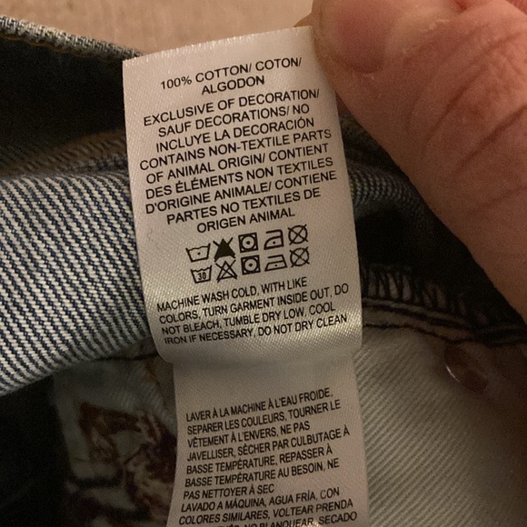 Lucky Brand High Rise Mom Jeans Drew size 14 - Picture 8 of 9